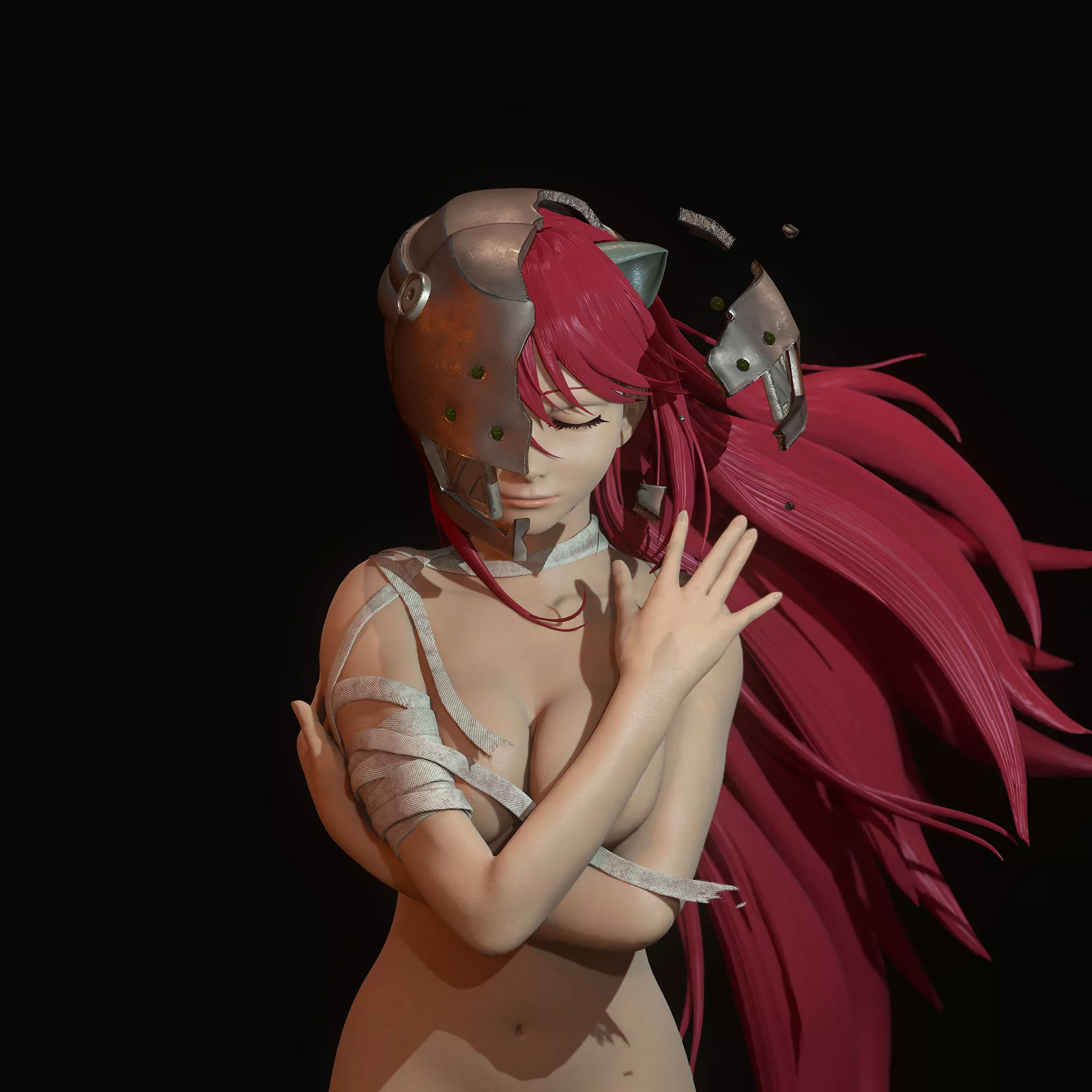 Lucy - Elfen Lied 3D print model_0