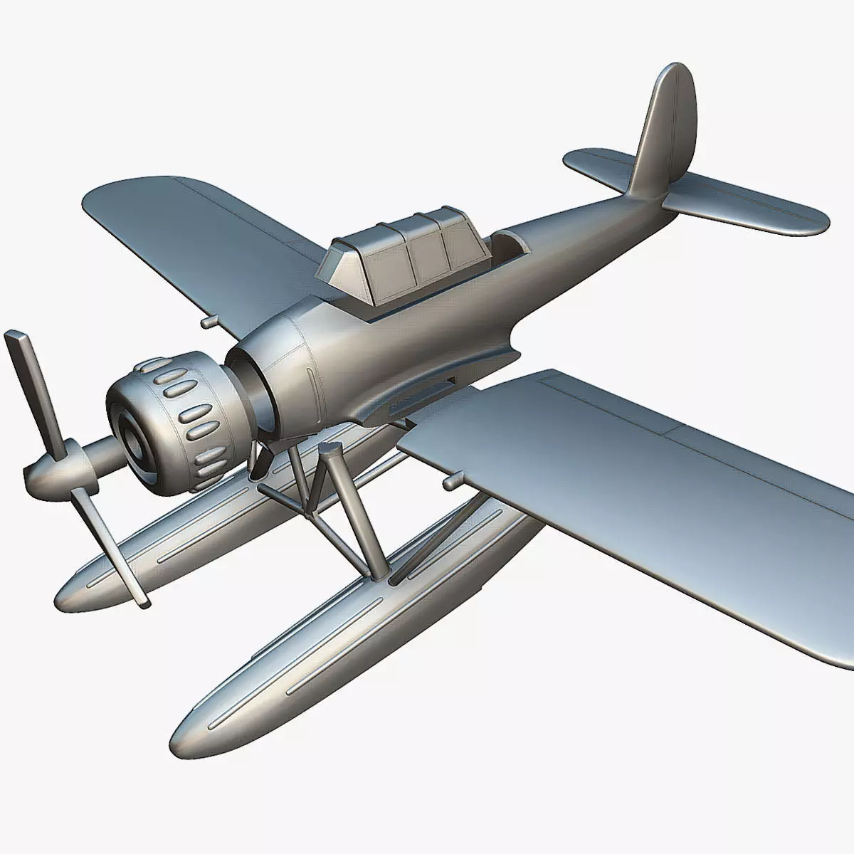 Arado Ar-196 - 3D Printable Model 3D print model