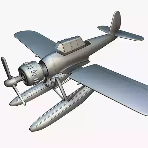 Arado Ar-196 - 3D Printable Model