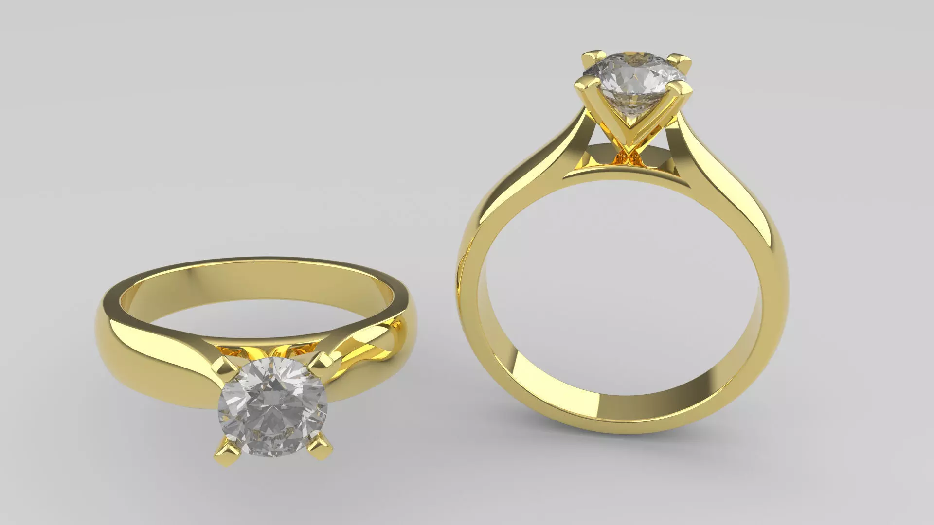 Round 0-75-CT Quarter Round Profile Shank Width 3mm 3D print model_0