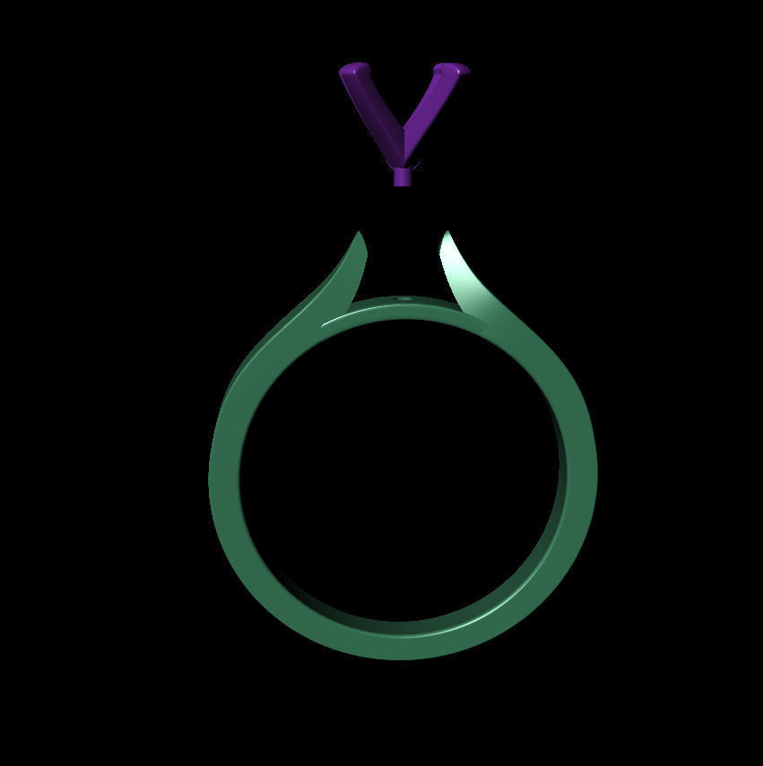 Round 0-75-CT Flat Profile Round Shank Width 2-4mm 3D print model_16