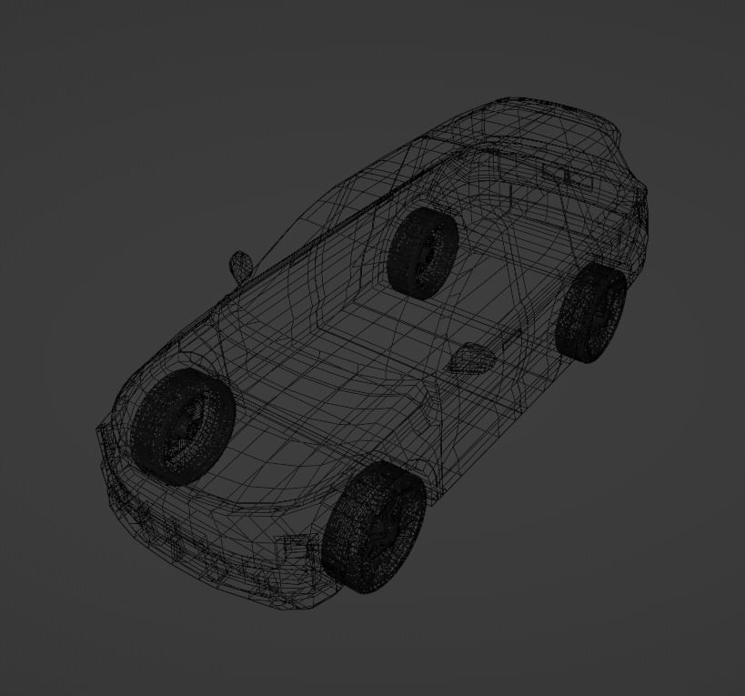 LiXiang L9 Low-poly 3D model_13