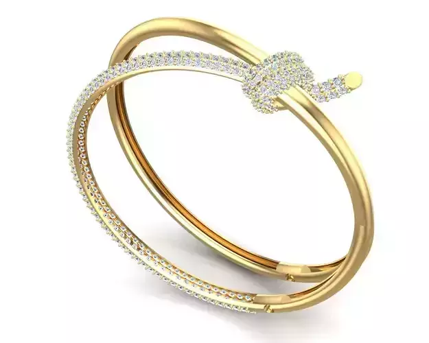 Knot Double Row Bracelet