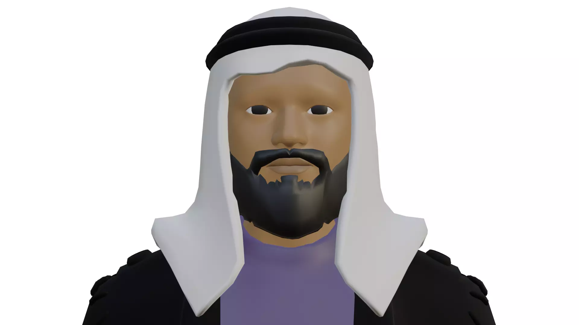 Arab Man Free 3D model