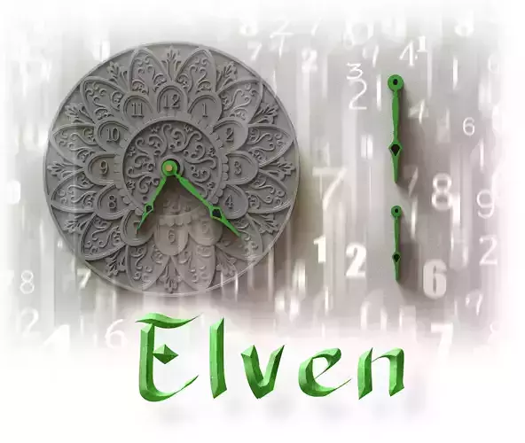 Elven clock