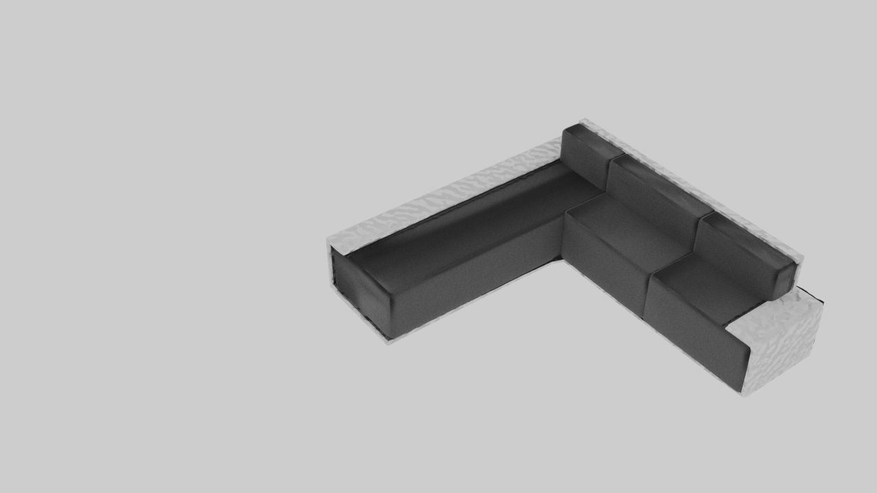 Divan Free 3D model_3