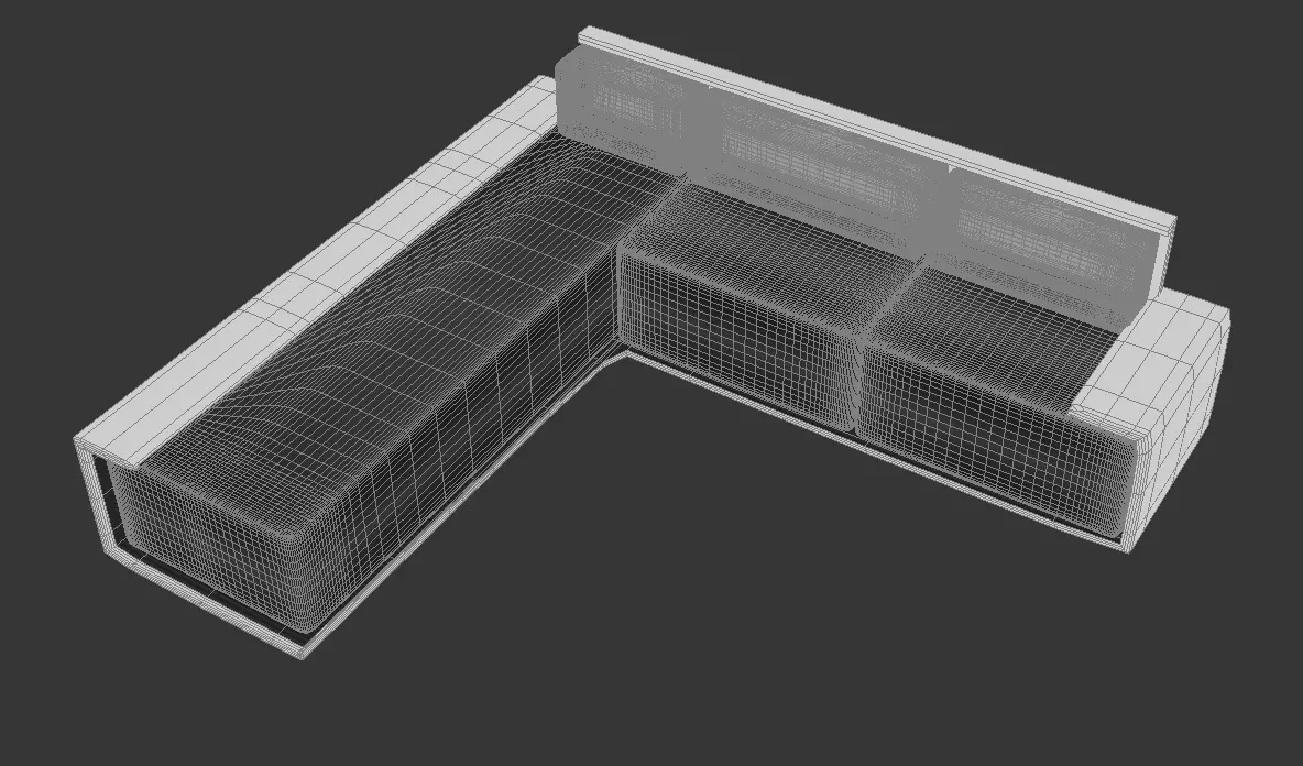 Divan Free 3D model_0