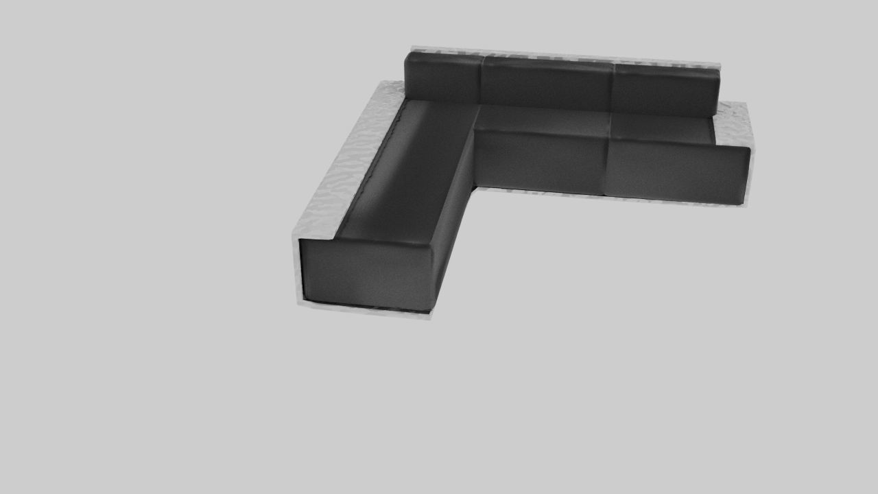 Divan Free 3D model_5