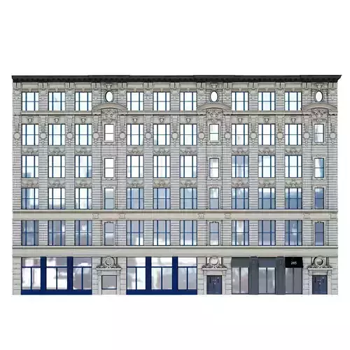 Building facade 285 West Broadway NY