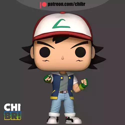ASH KETCHUM - POKEMON ANIME - FUNKO