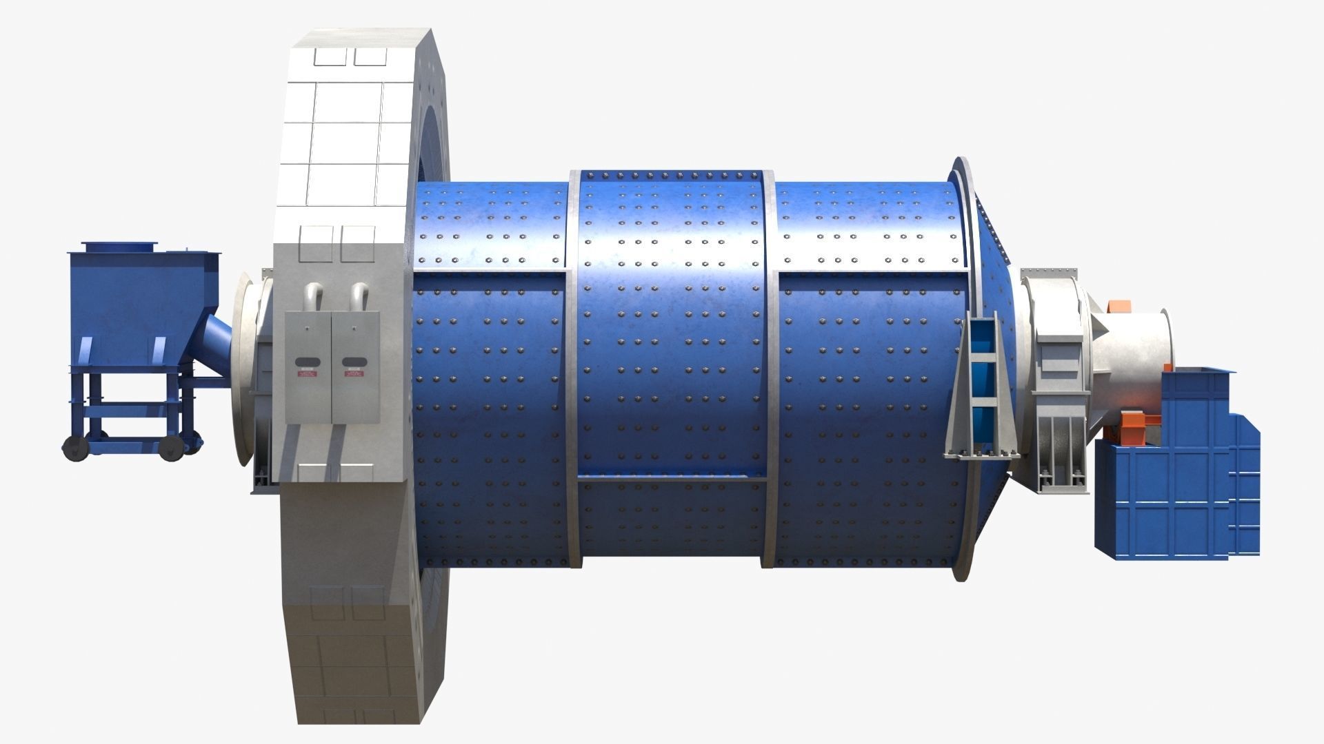 Ball Mill 3D model_4