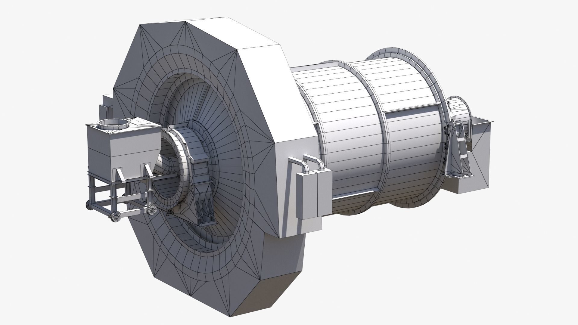 Ball Mill 3D model_11