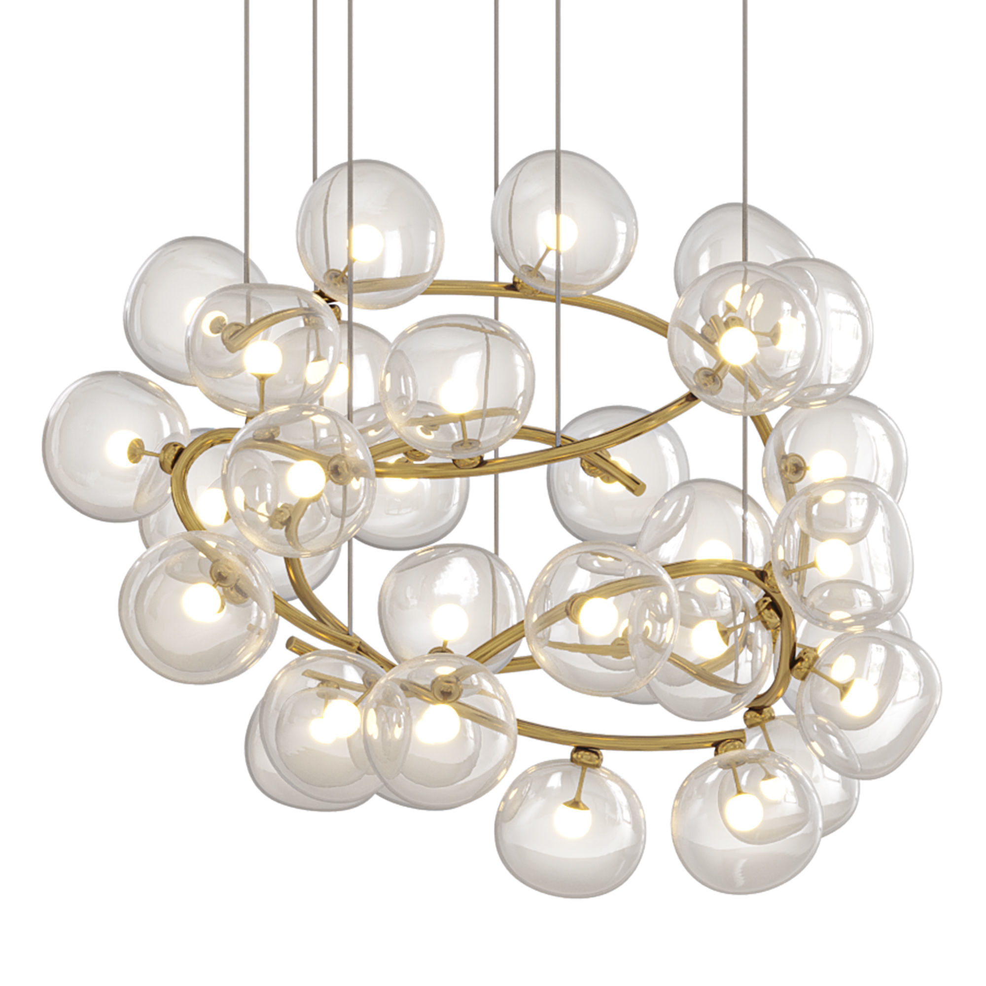Maehwa Chandelier Sphere  3D model_1