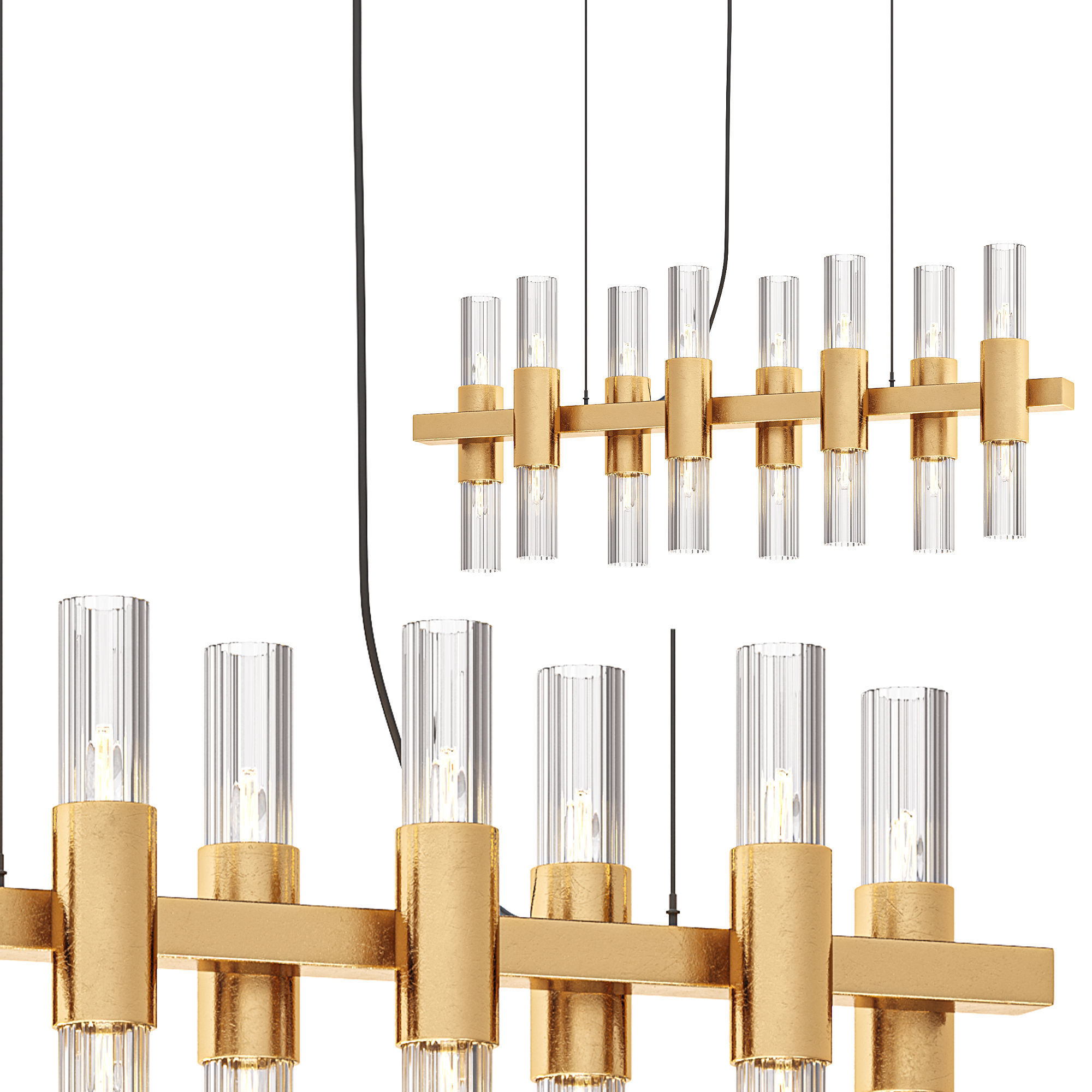 Chandelier GIRO 3D model_1