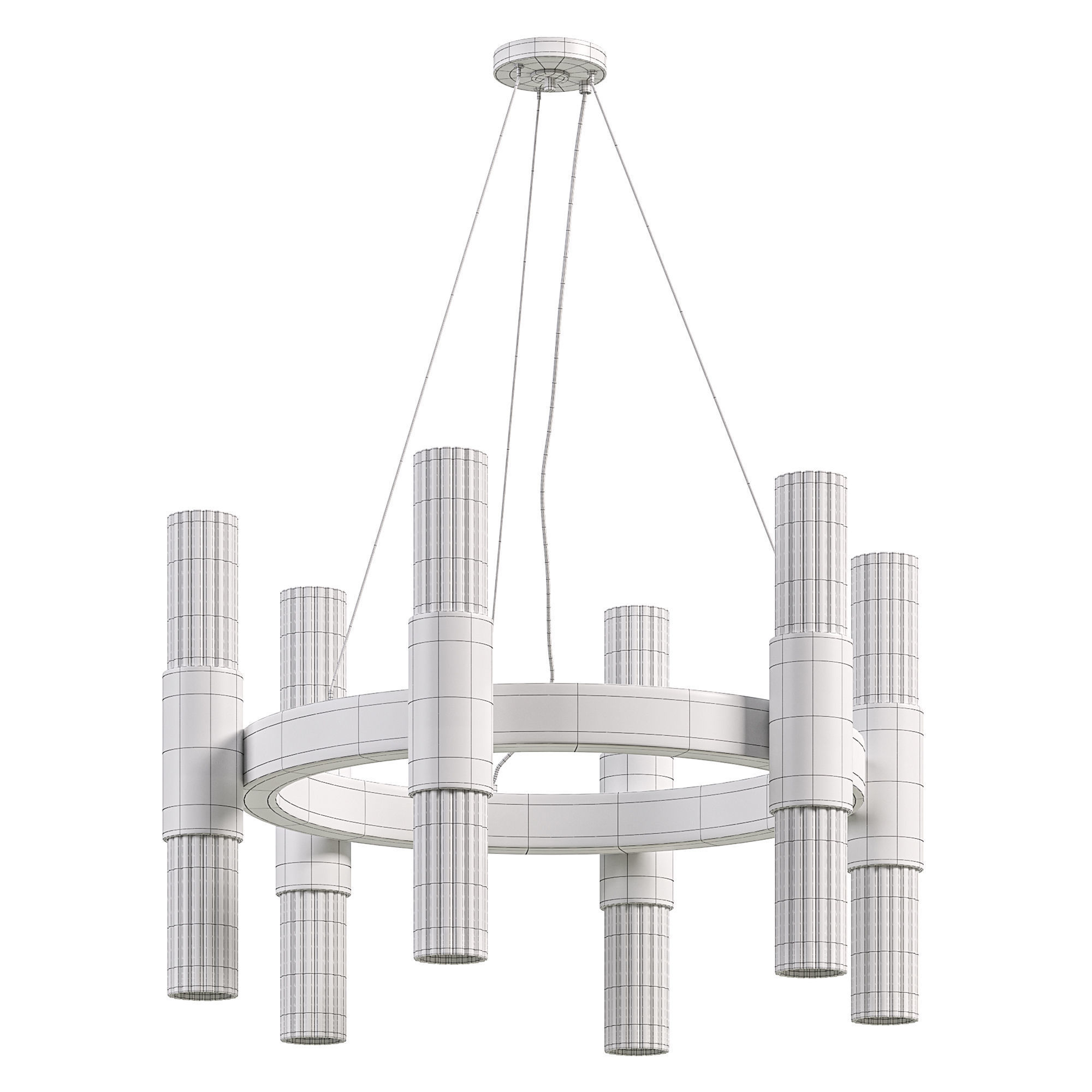 Chandelier Giro 2 3D model_2