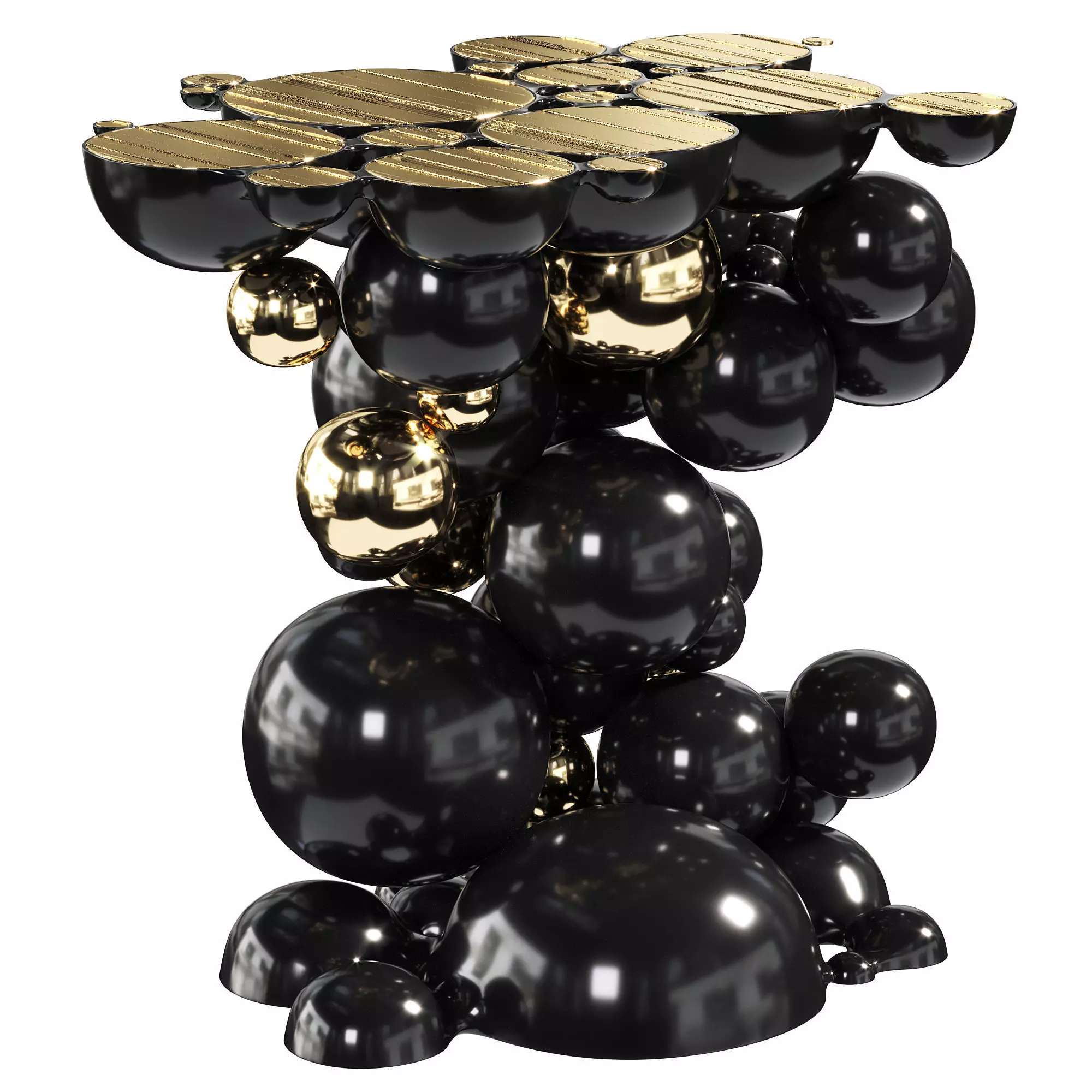 Newton Side Table  3D model_0