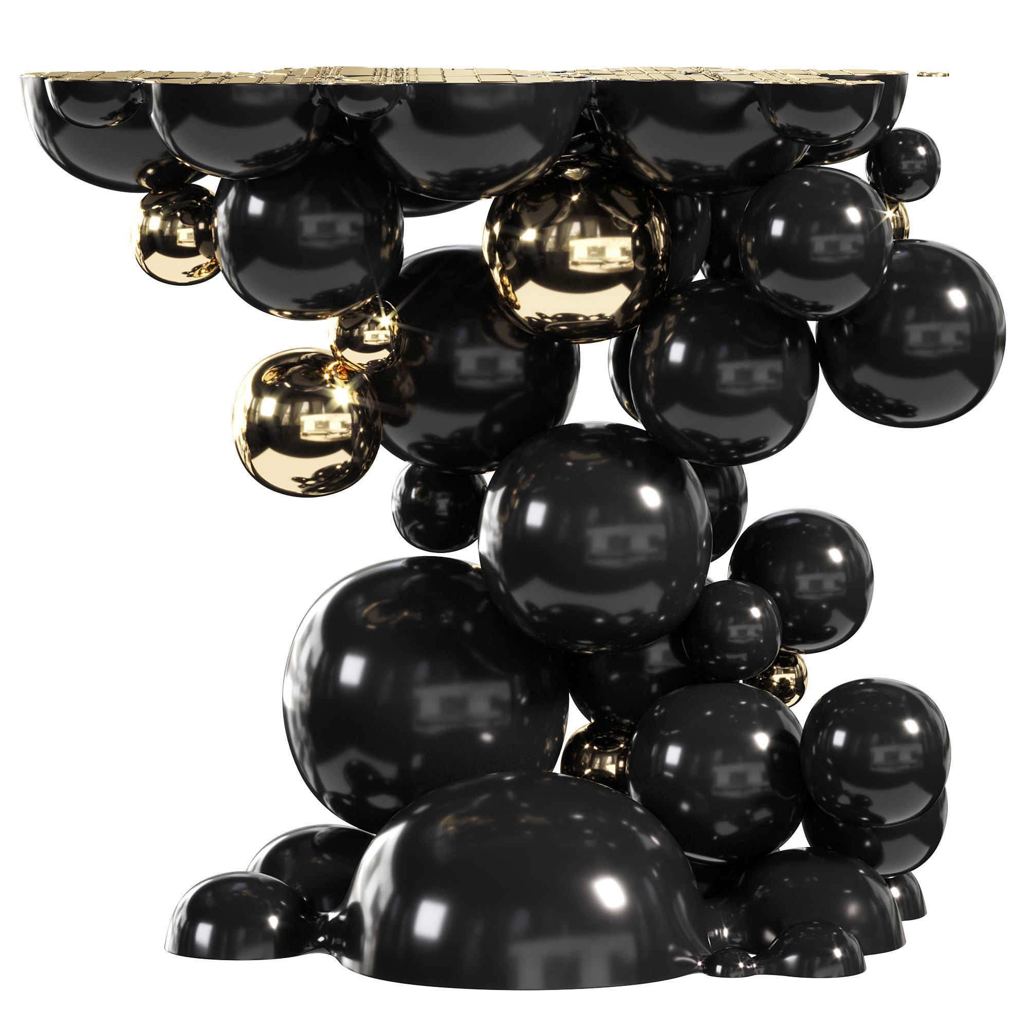 Newton Side Table  3D model_1