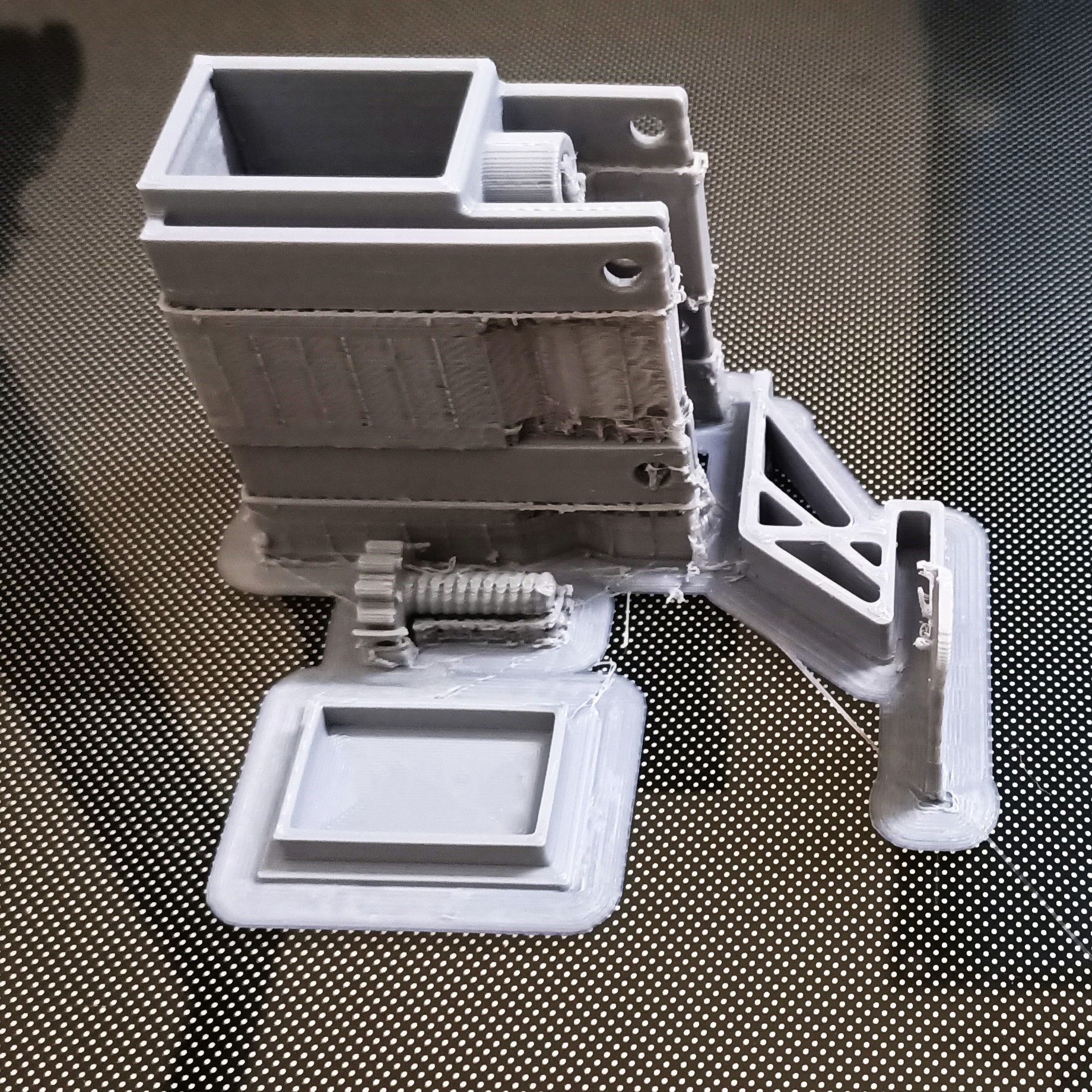 Ender 3 max camera shutter release case and trigger 3D print model_1