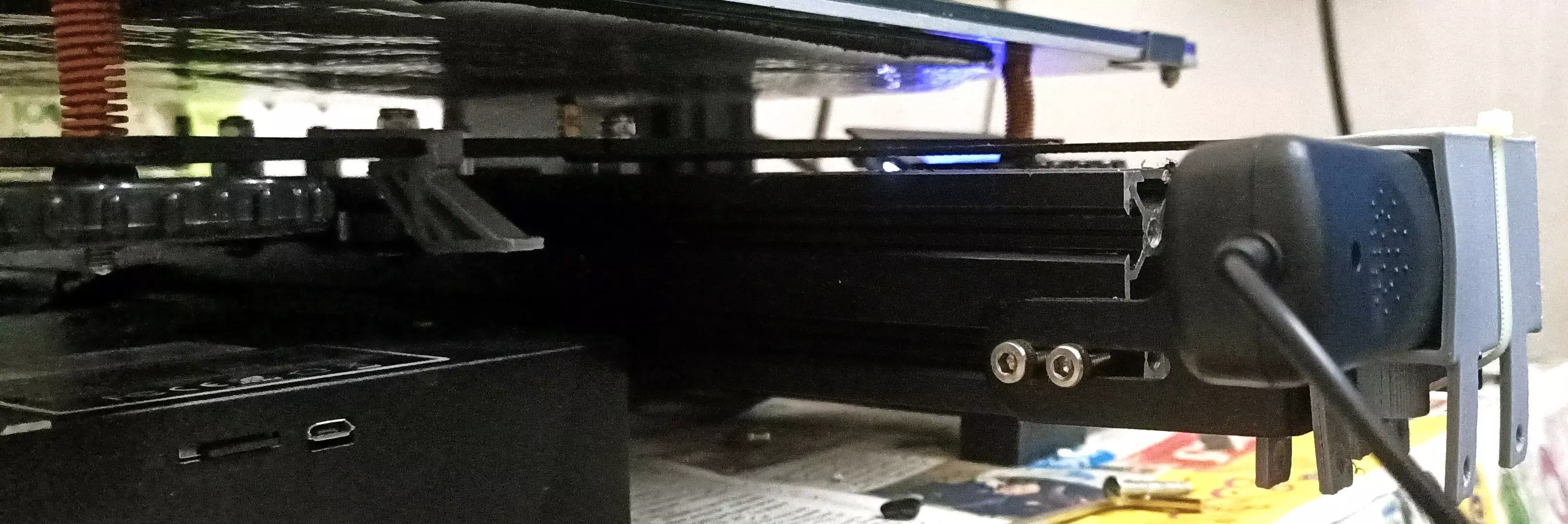 Ender 3 max camera shutter release case and trigger 3D print model_0