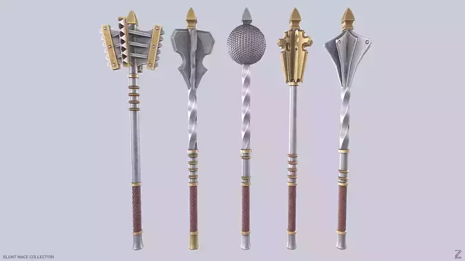 Blunt mace collection