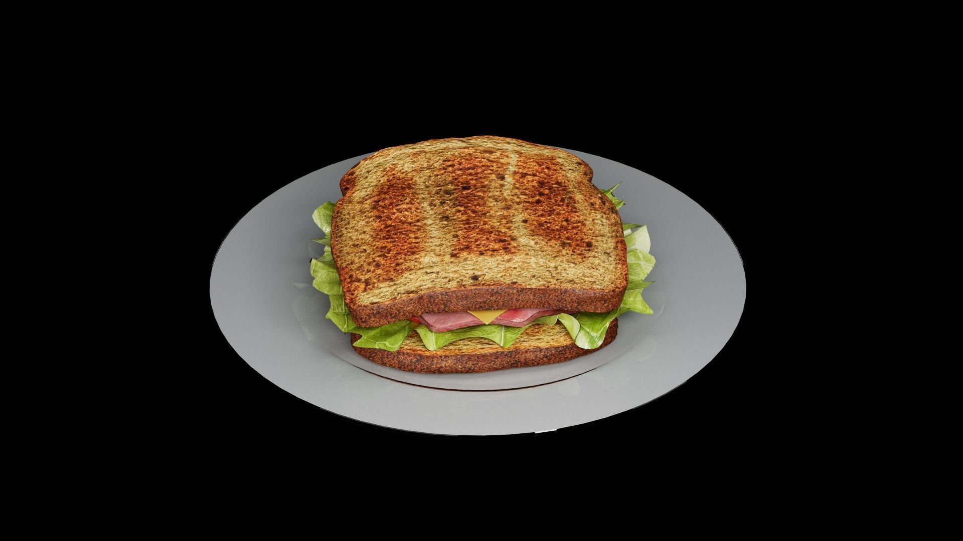 Sandwich Classic 3D model_13