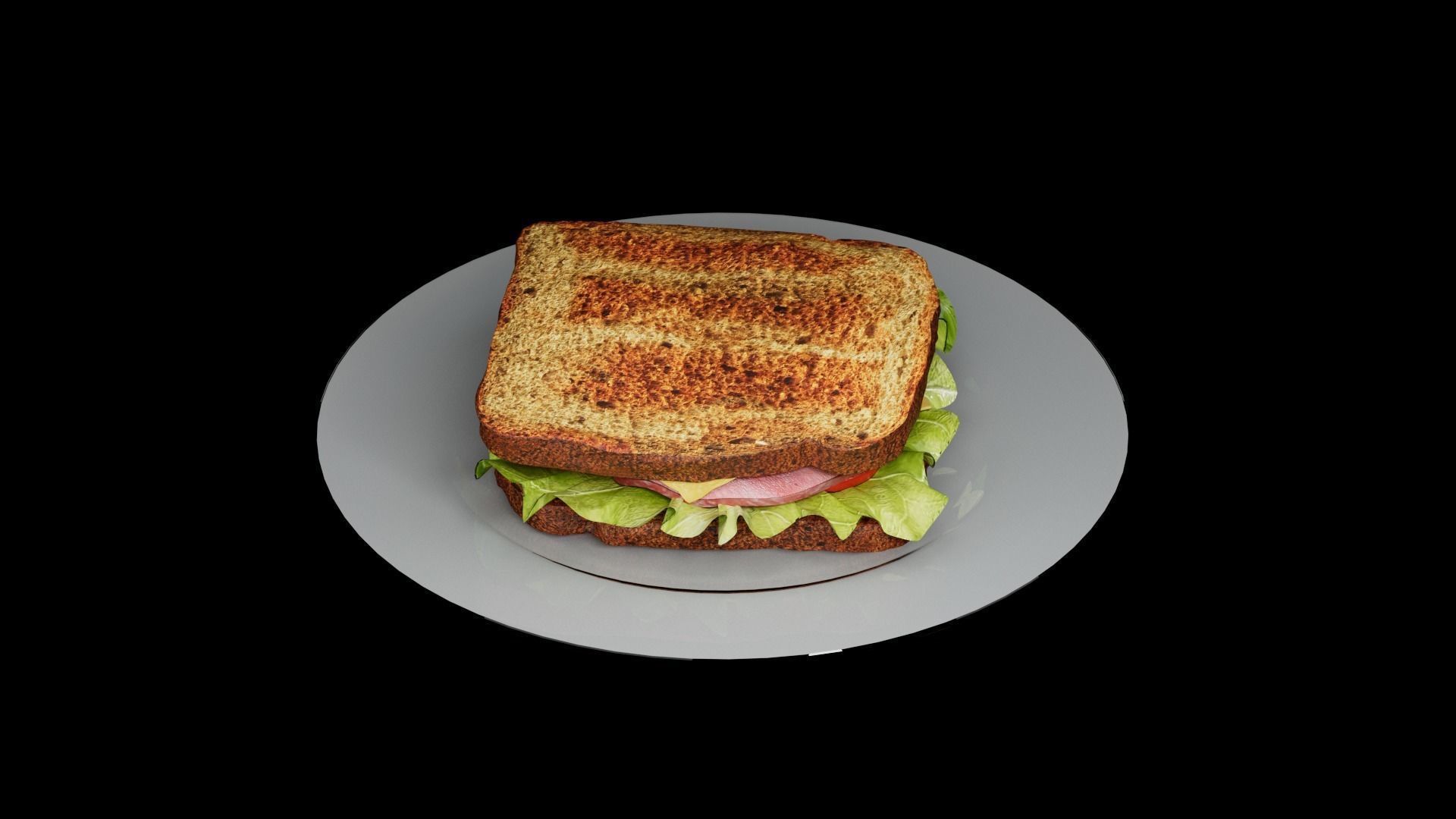Sandwich Classic 3D model_8