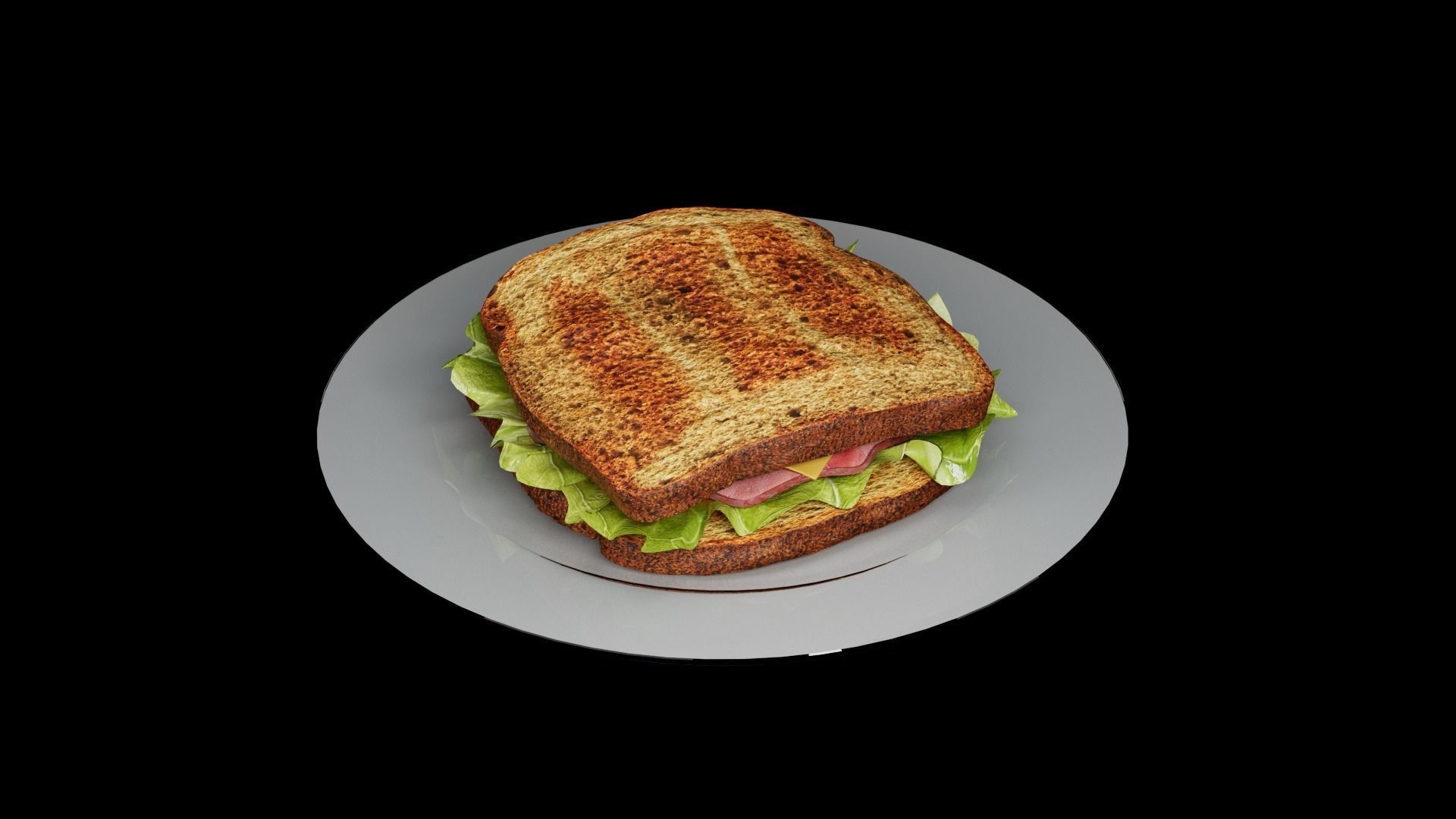 Sandwich Classic 3D model_14
