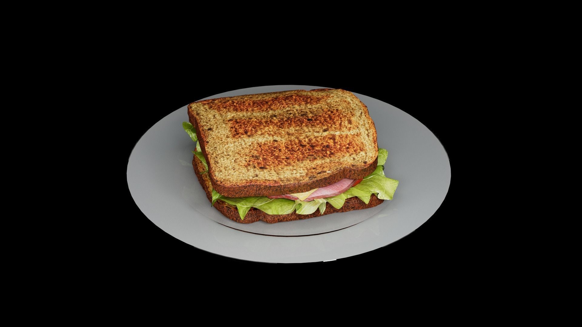 Sandwich Classic 3D model_9