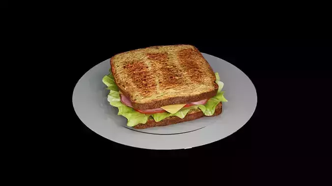 Sandwich Classic 3D model