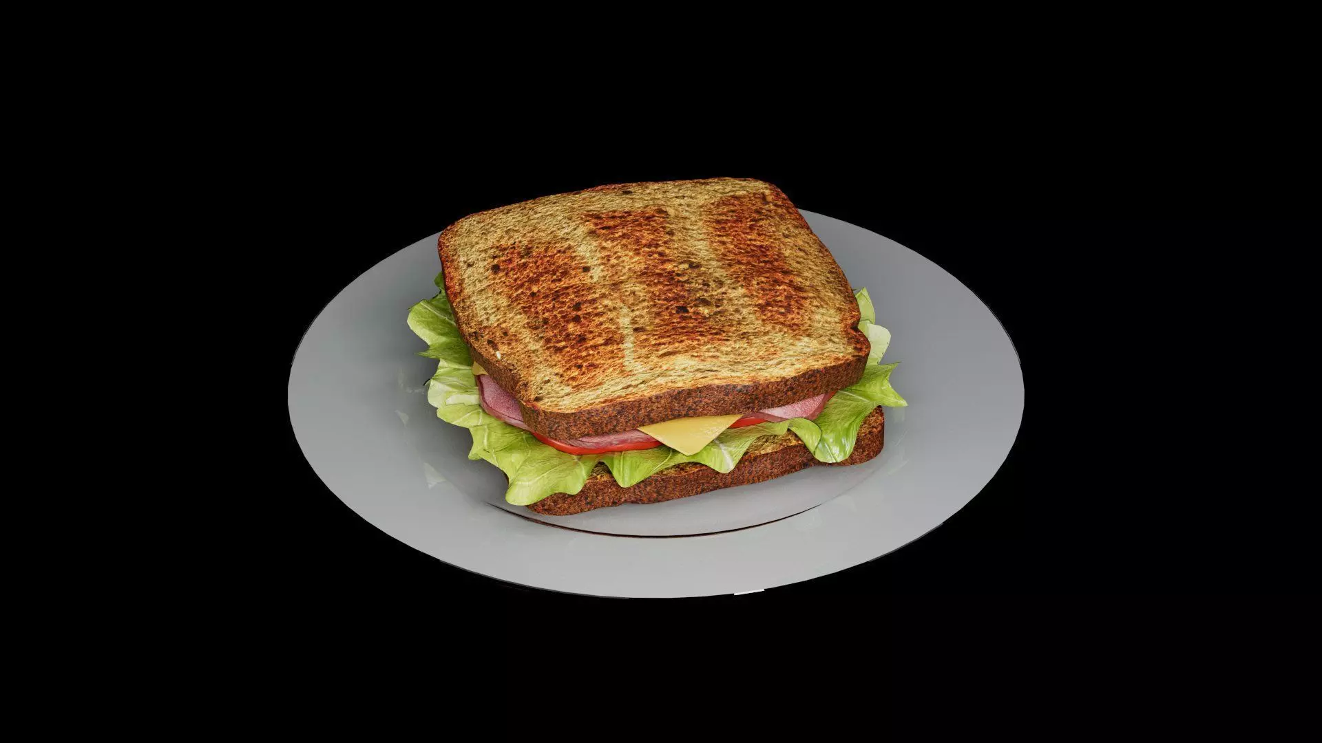 Sandwich Classic 3D model_0