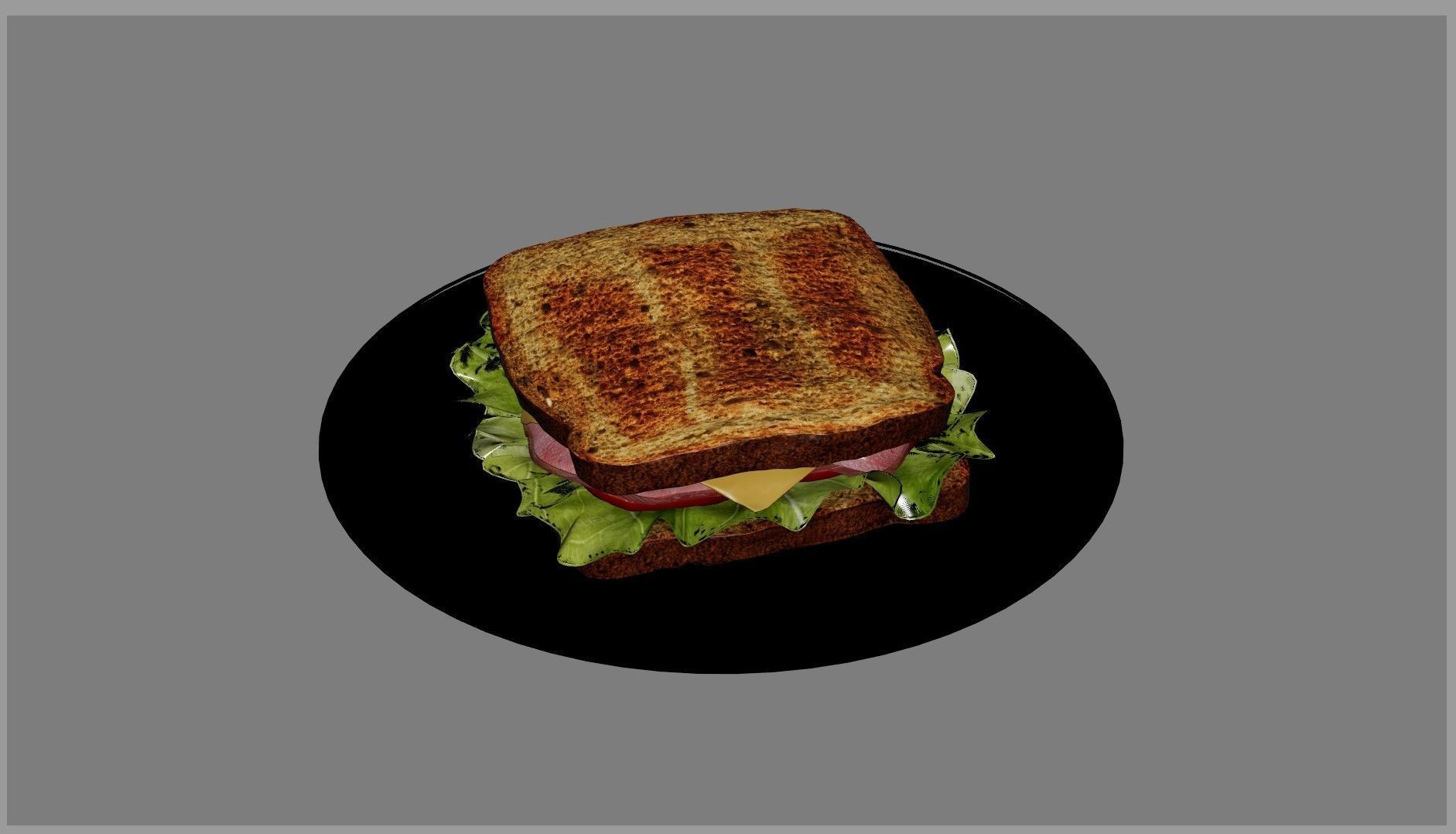 Sandwich Classic 3D model_28