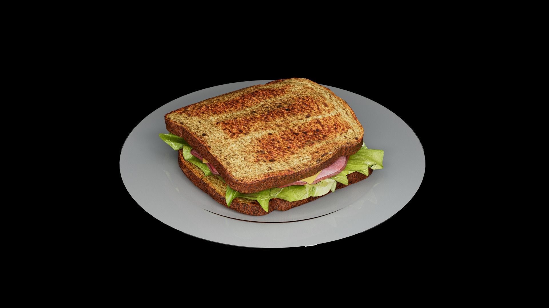 Sandwich Classic 3D model_10