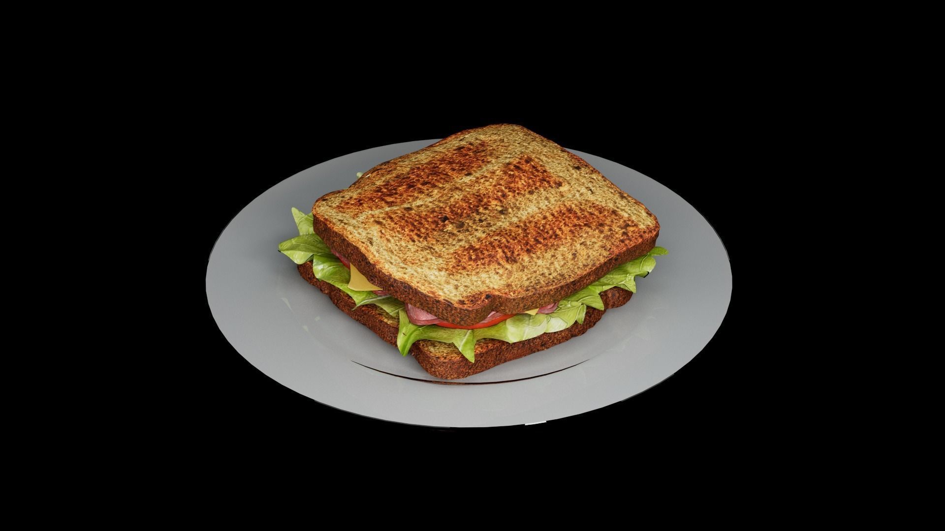 Sandwich Classic 3D model_19