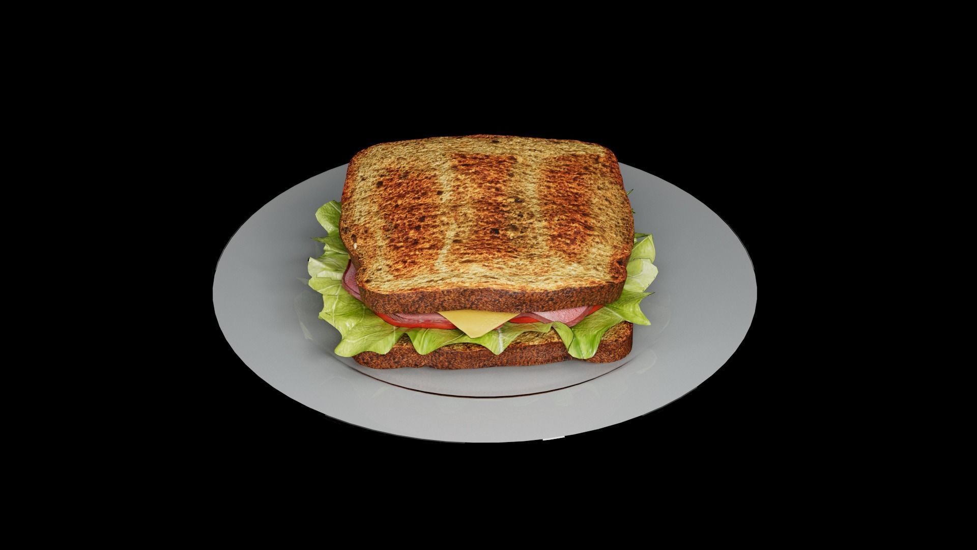 Sandwich Classic 3D model_23