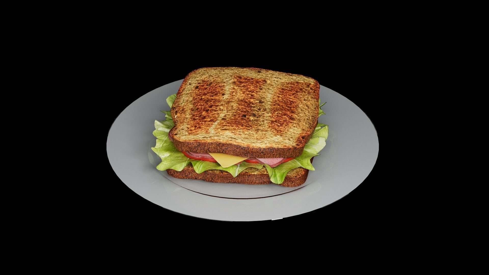 Sandwich Classic 3D model_22