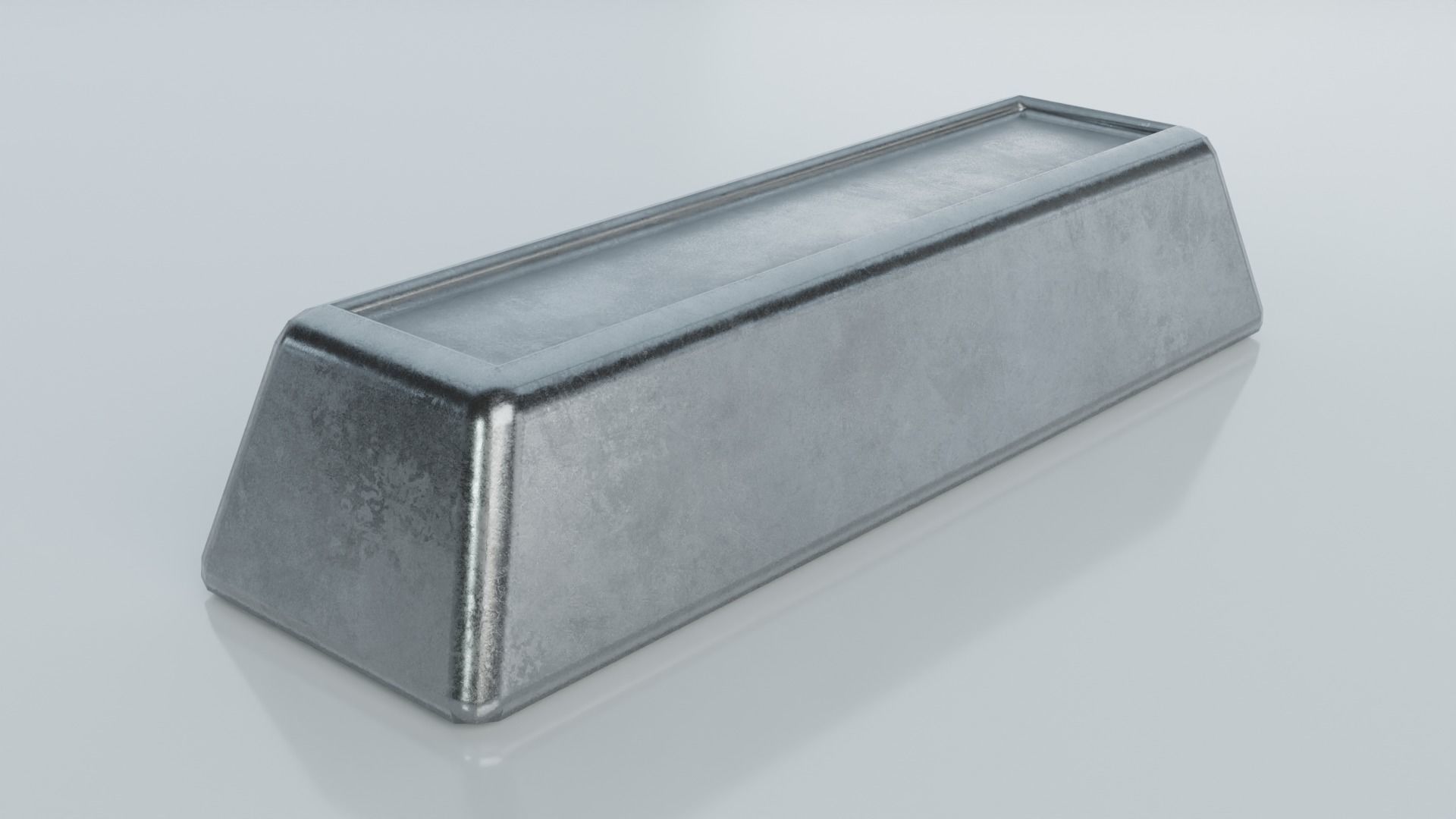 Resources Pack - Ingots Low-poly 3D model_3