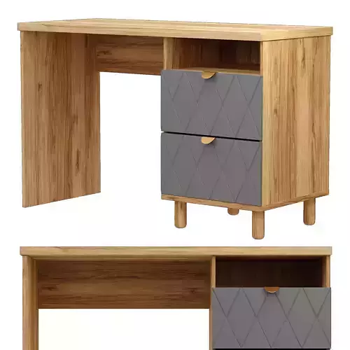 Desk Tejons Diamond Lavanda Low-poly 3D model