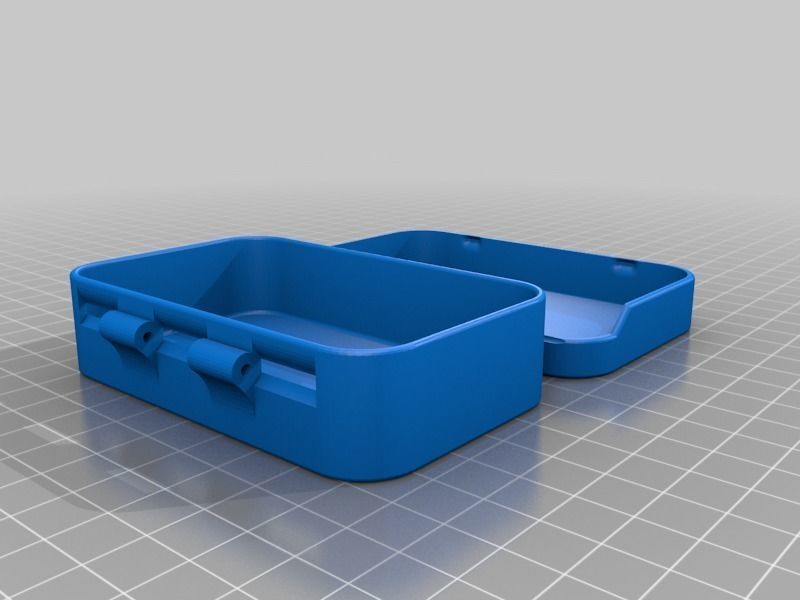 Altoids tin with hinge 3D model 3D printable | CGTrader