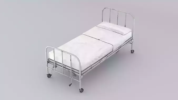 Hospital vintage bed