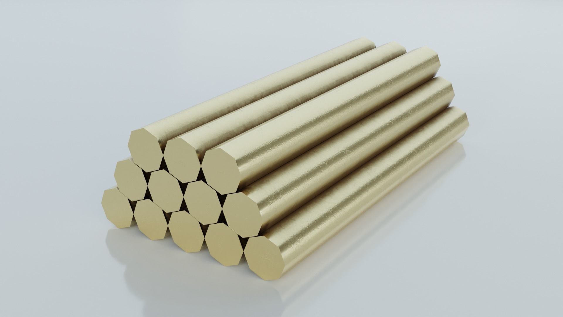 Resources Pack - Rods Low-poly 3D model_2