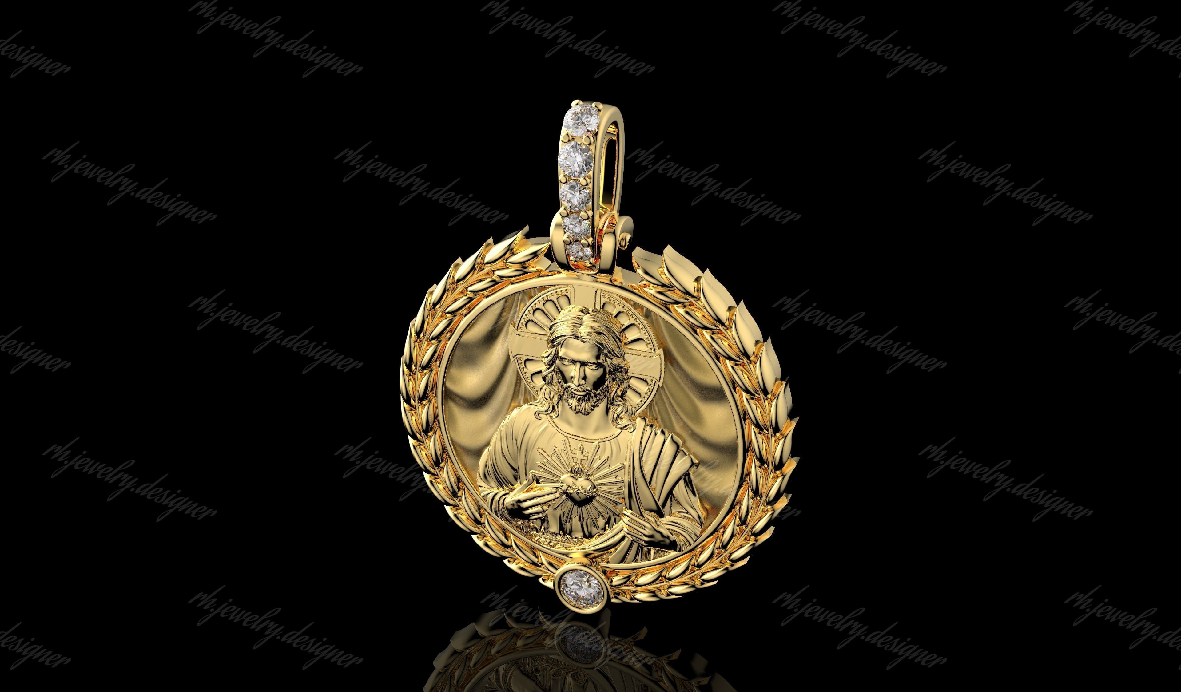 Gold N1131 3D print model_3