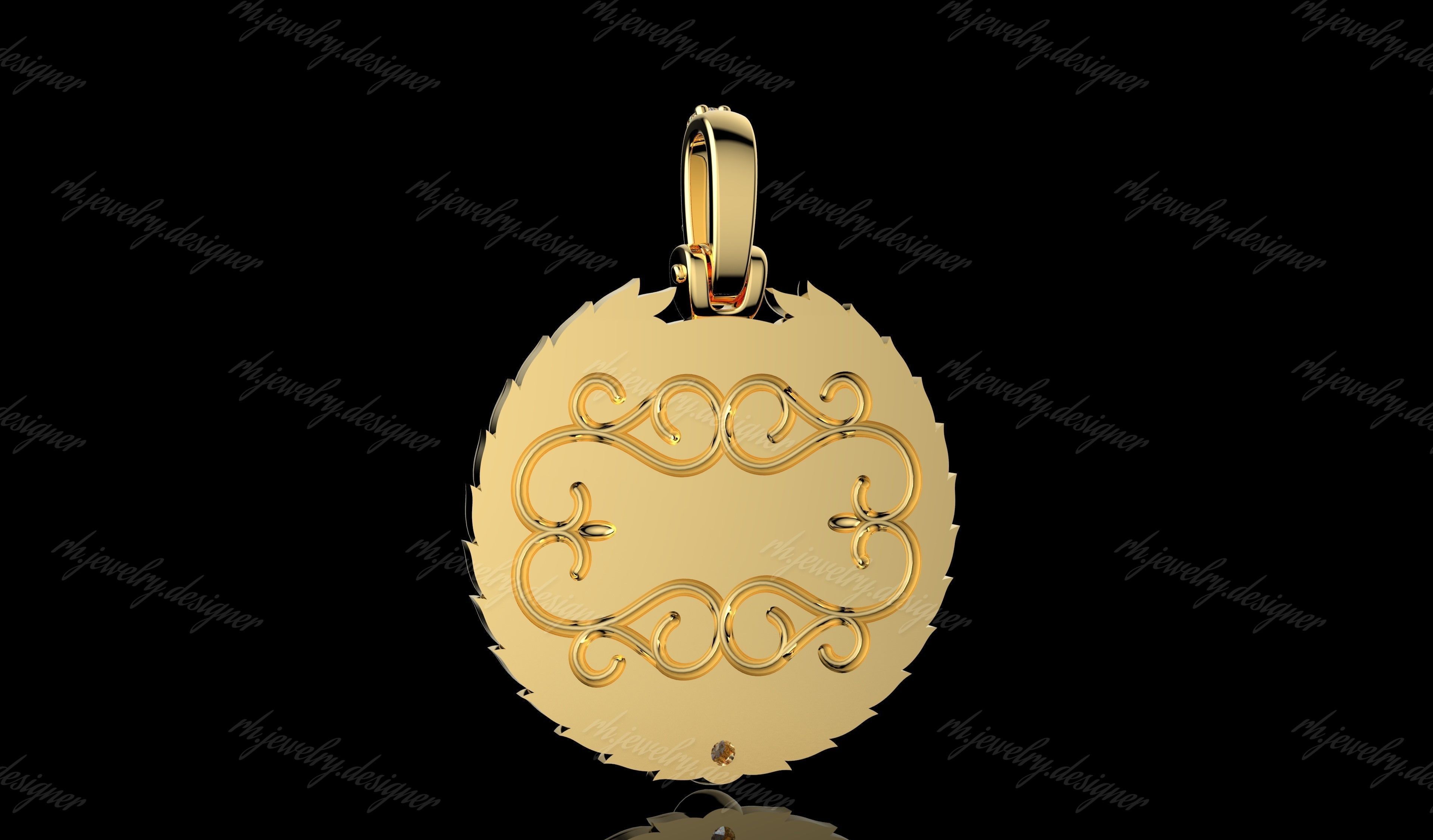 Gold N1131 3D print model_4