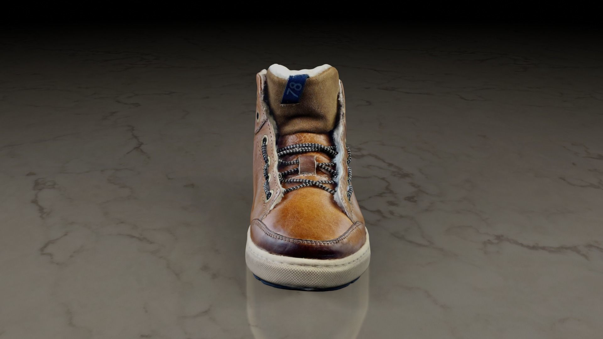 Bugatti Winter Boots Clean scan 3D model_3