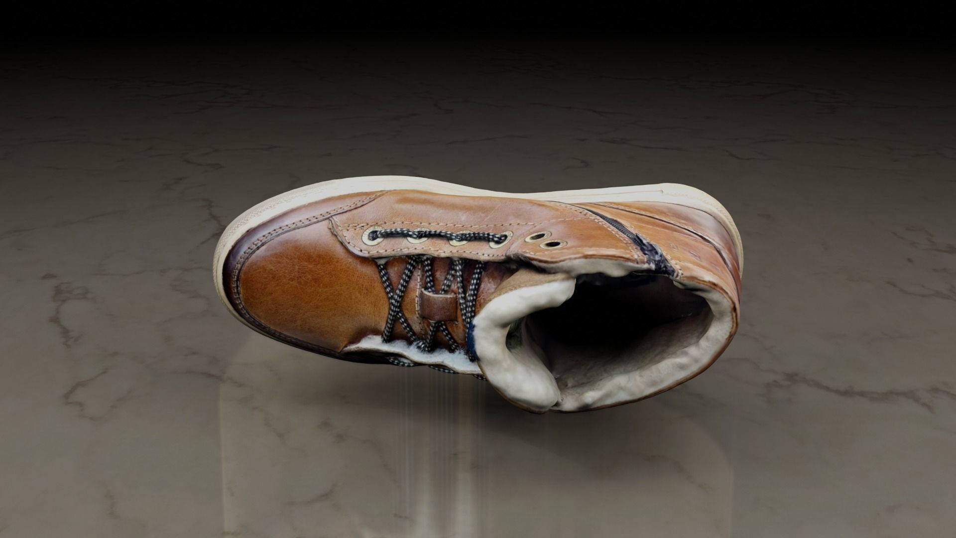 Bugatti Winter Boots Clean scan 3D model_5