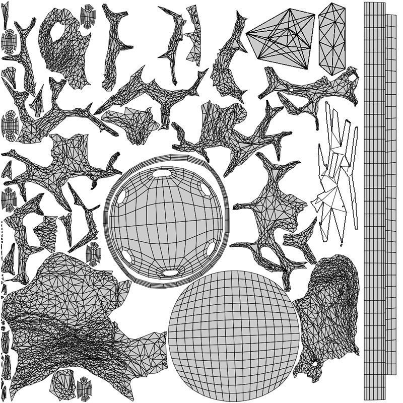 Bonsai game asset Low-poly 3D model_6