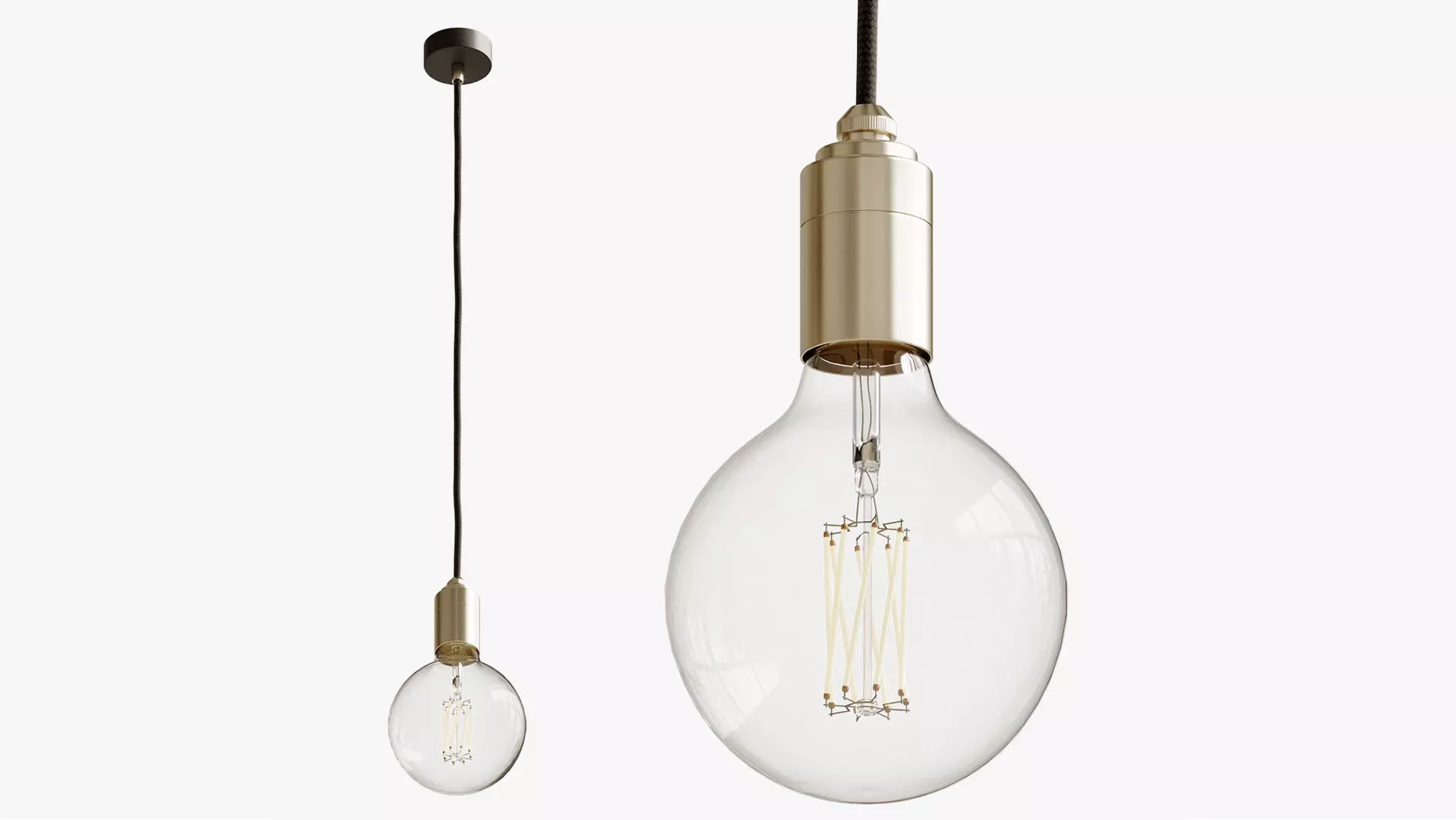 Tala Gaia Pendant Light 3D model_0