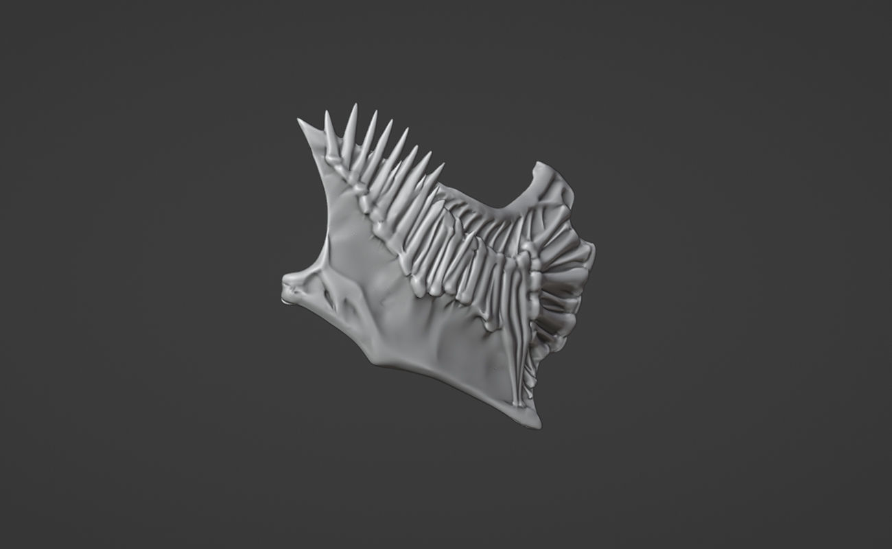 Scorpion mask from MK1 -  Fiery Arachnid 3D print model_12