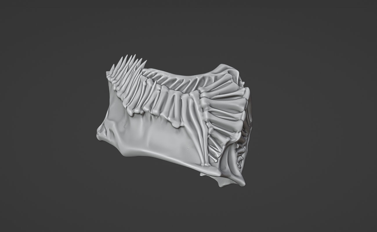 Scorpion mask from MK1 -  Fiery Arachnid 3D print model_15