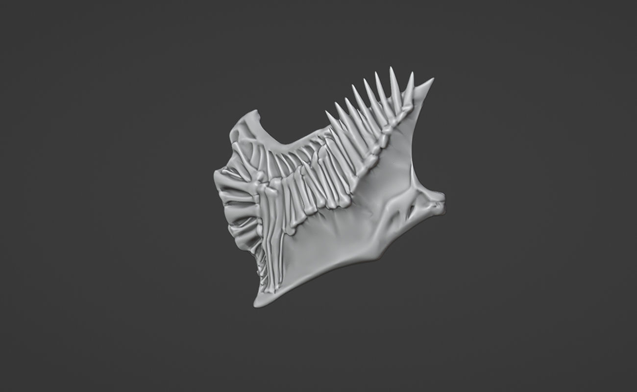 Scorpion mask from MK1 -  Fiery Arachnid 3D print model_11