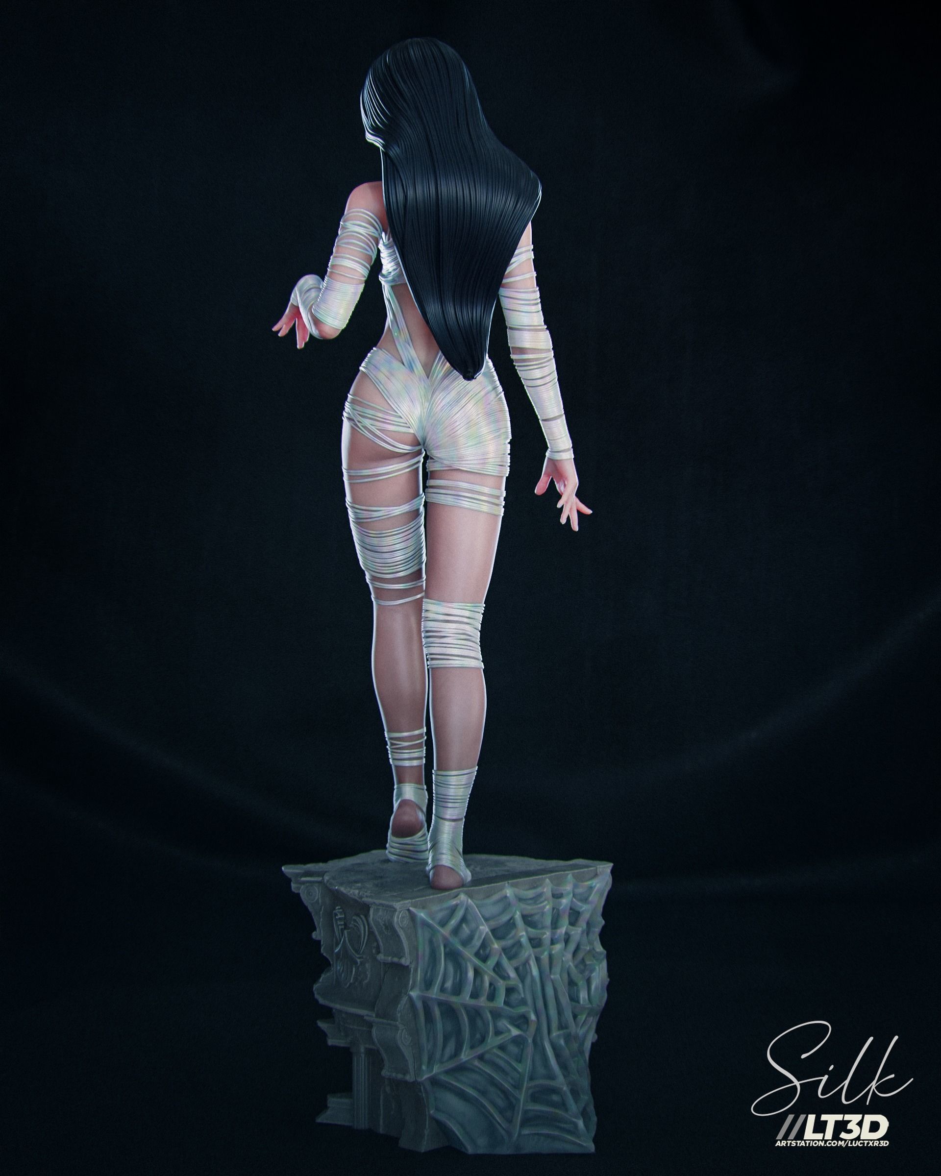 Silk Cindy Moon 3D print model_11